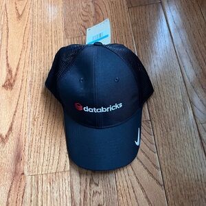 Nike Black Mesh Cap New with Tags